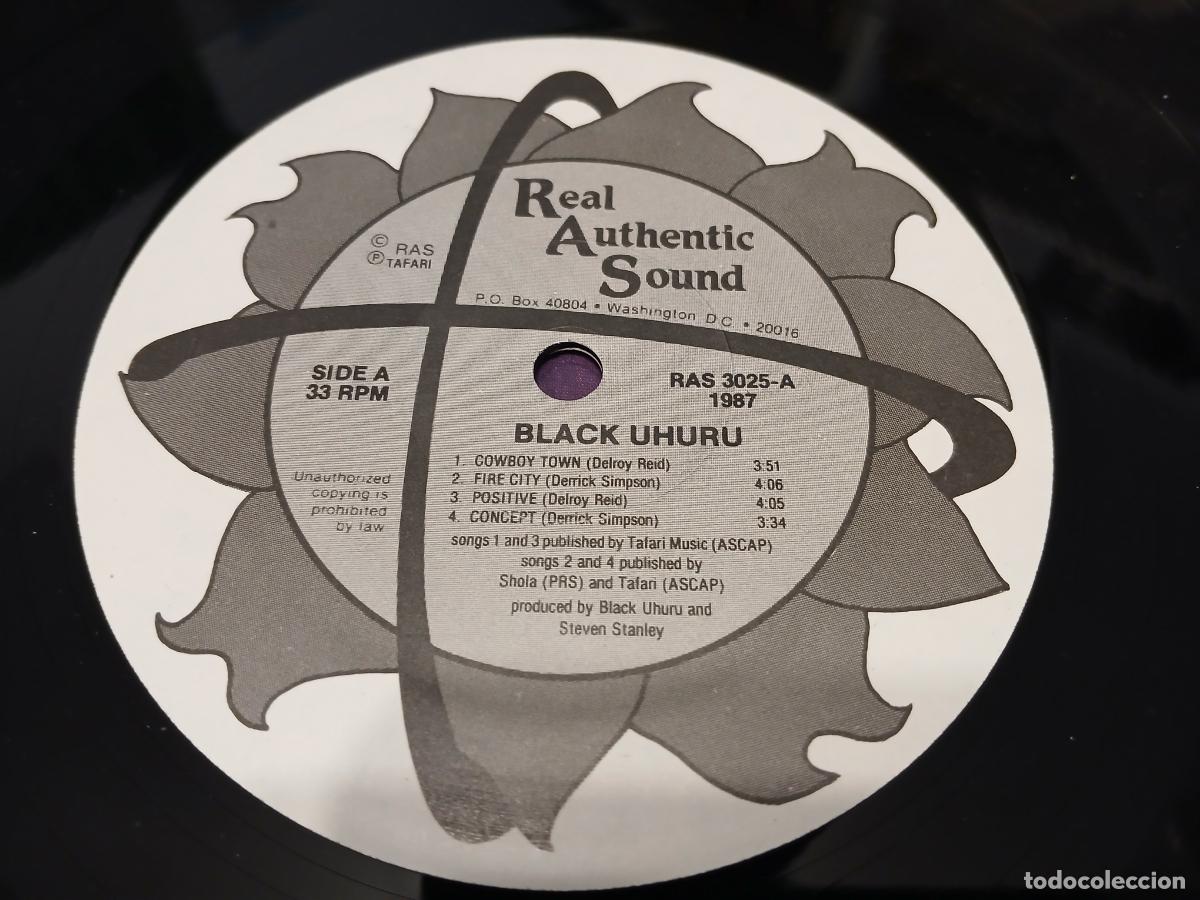 Discos de vinilo: Black Uhuru &ndash; Positive- (1987) LP disco vinilo - Foto 4