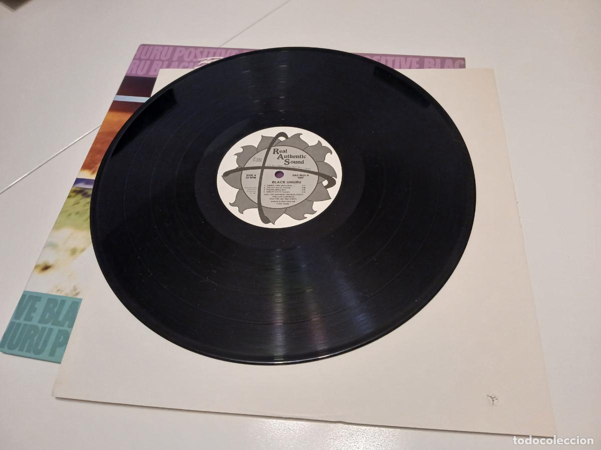 Discos de vinilo: Black Uhuru &ndash; Positive- (1987) LP disco vinilo - Foto 5