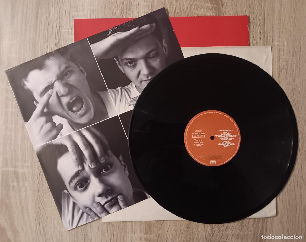 Discos de vinilo: LP DISCO VINILO LOS RONALDOS CERO 1992 - Foto 2