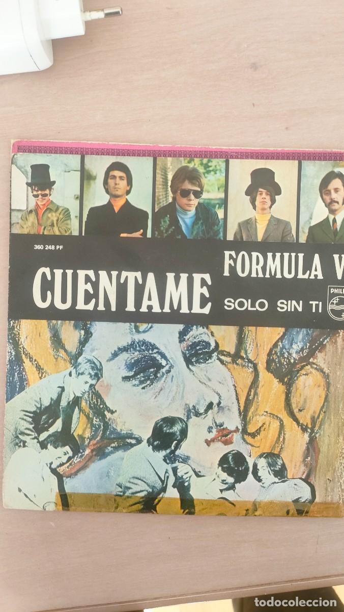 Discos de vinilo: Formula V. Cuentane. Single - Foto 1