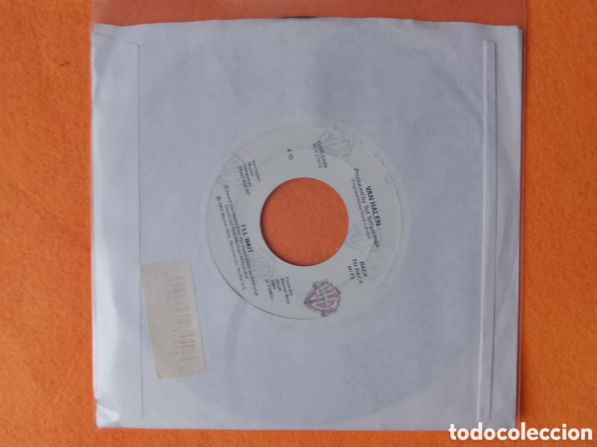 Discos de vinilo: Van Halen - Jump / Ill Wait - Foto 1
