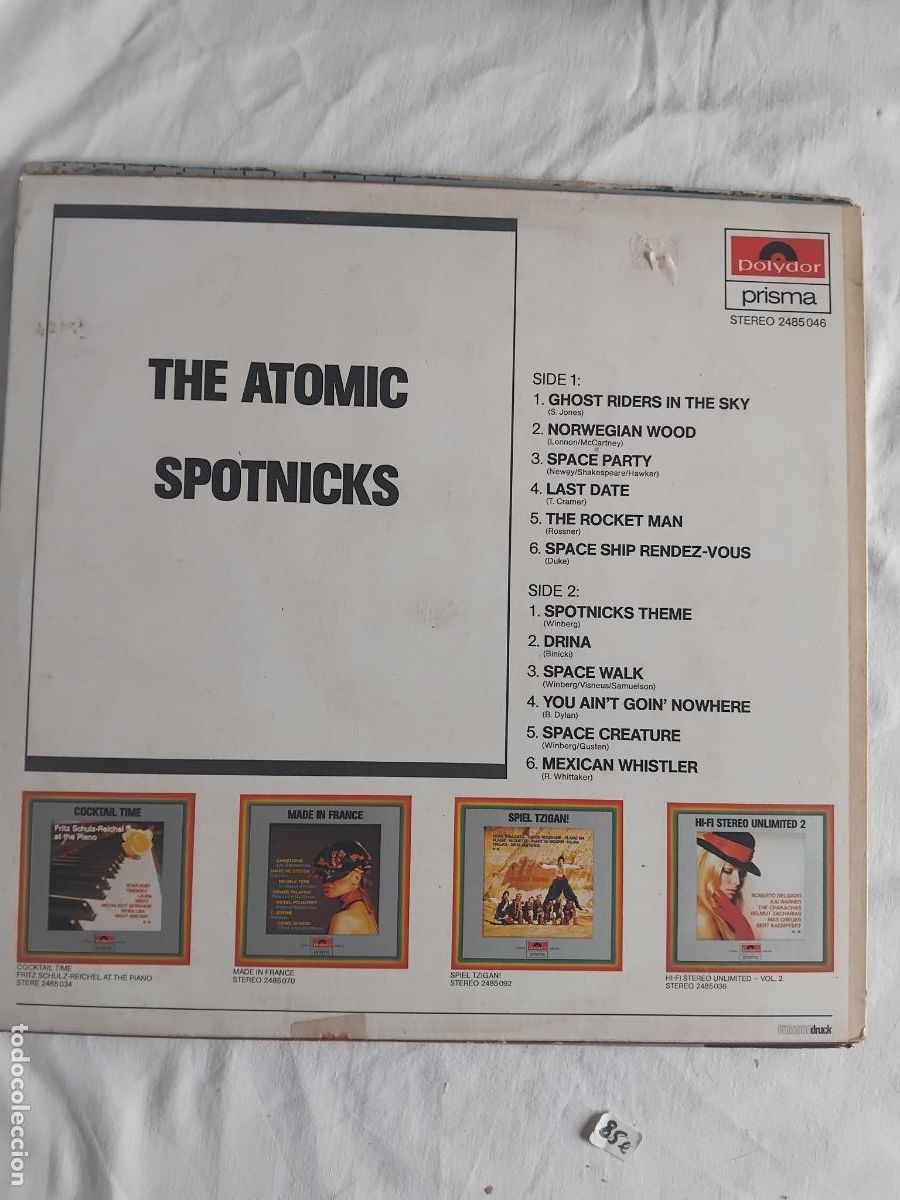 Discos de vinilo: THE ATOMIC SPOTNICKS. LP POLYDOR PRISMA - Foto 2