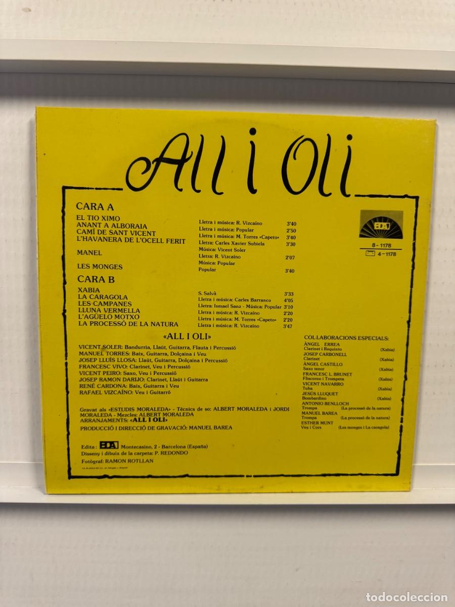 Discos de vinilo: Disco, Vinilo, All i oli - Foto 3