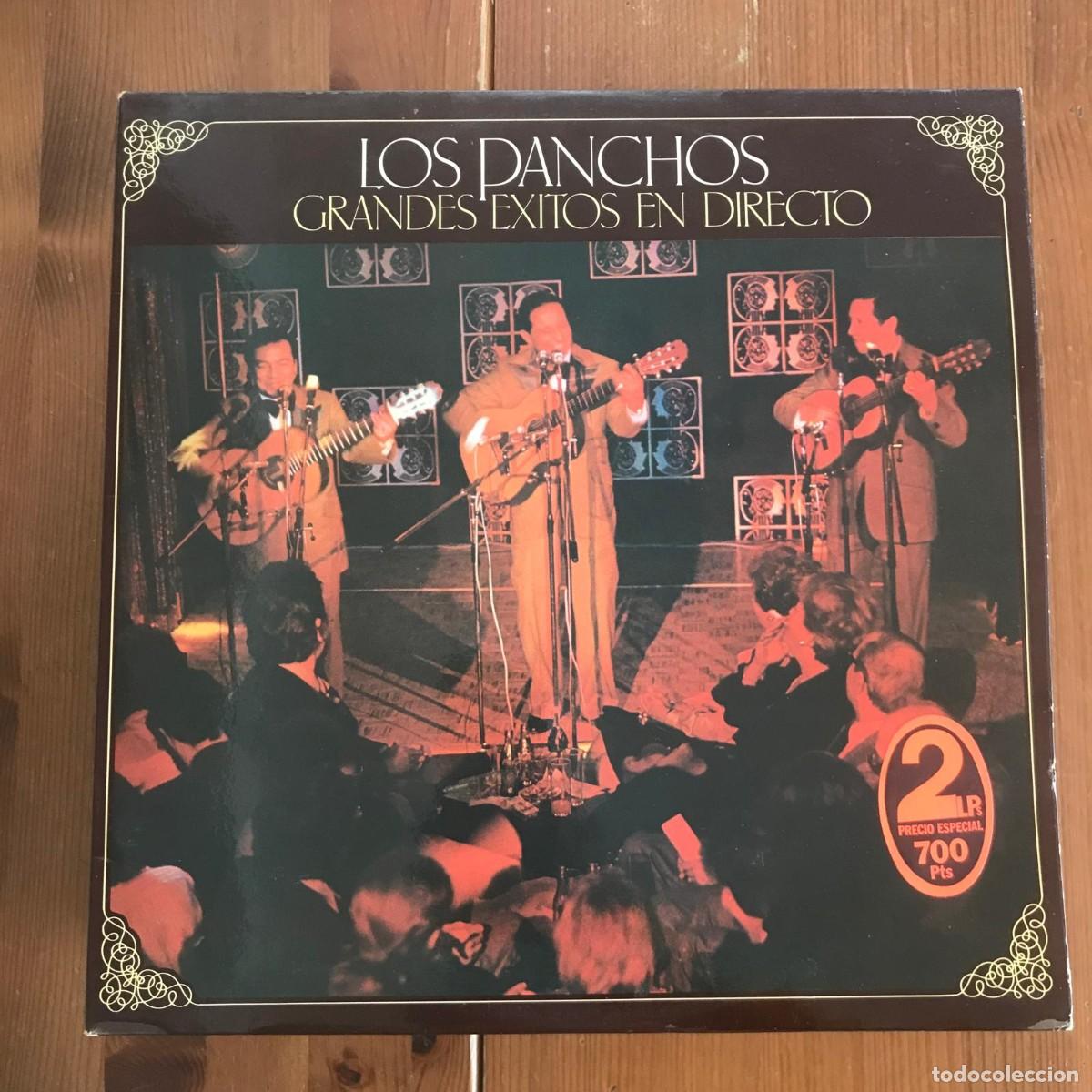 Discos de vinilo: PANCHOS - GRANDES &Eacute;XITOS EN DIRECTO - LP DOBLE CBS 1978 - Foto 1