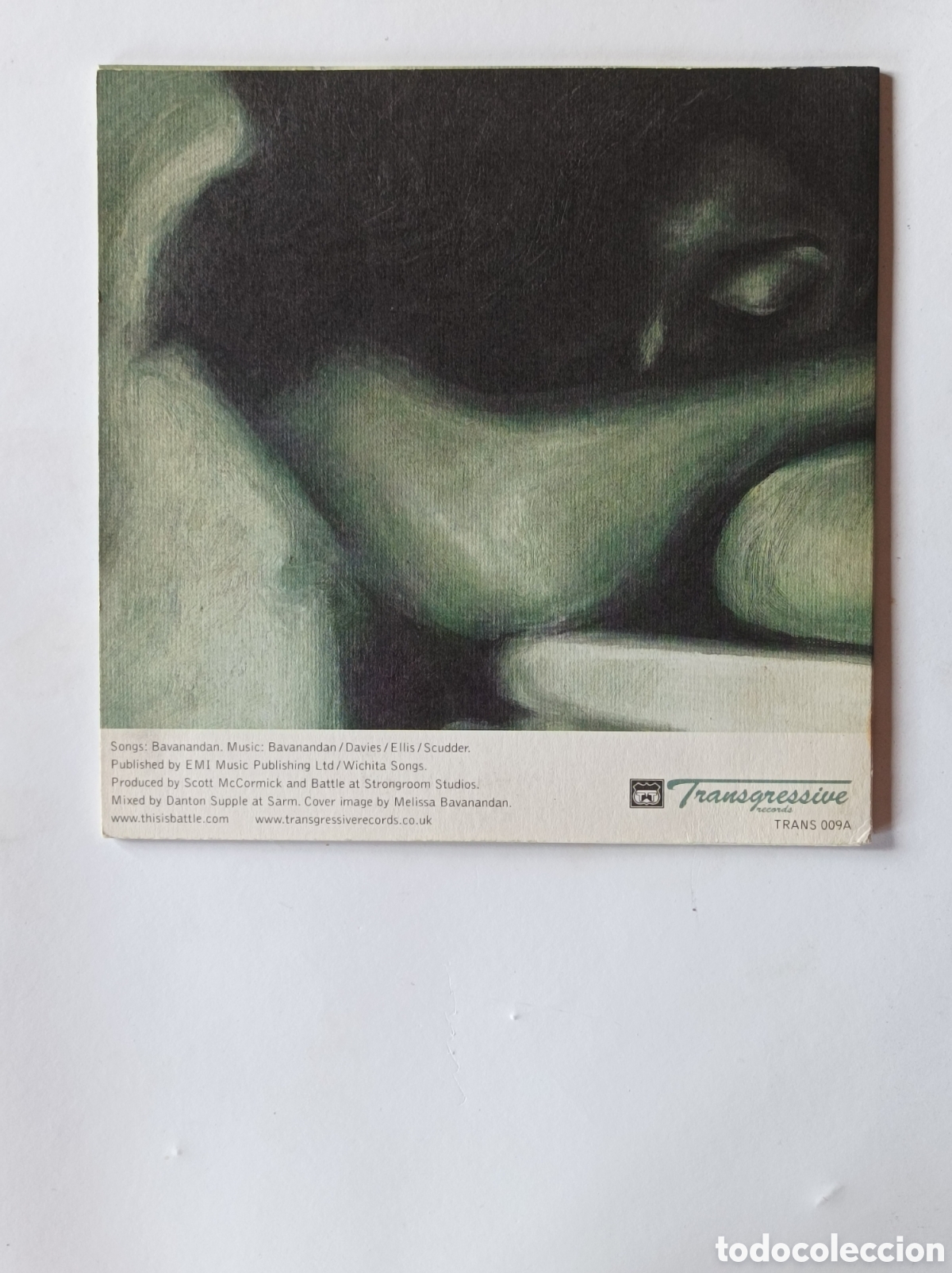 Discos de vinilo: BATTLE. DEMONS / DAMASCUS. TRANSGRESSIVE. SINGLE DISCO VINILO. - Foto 2
