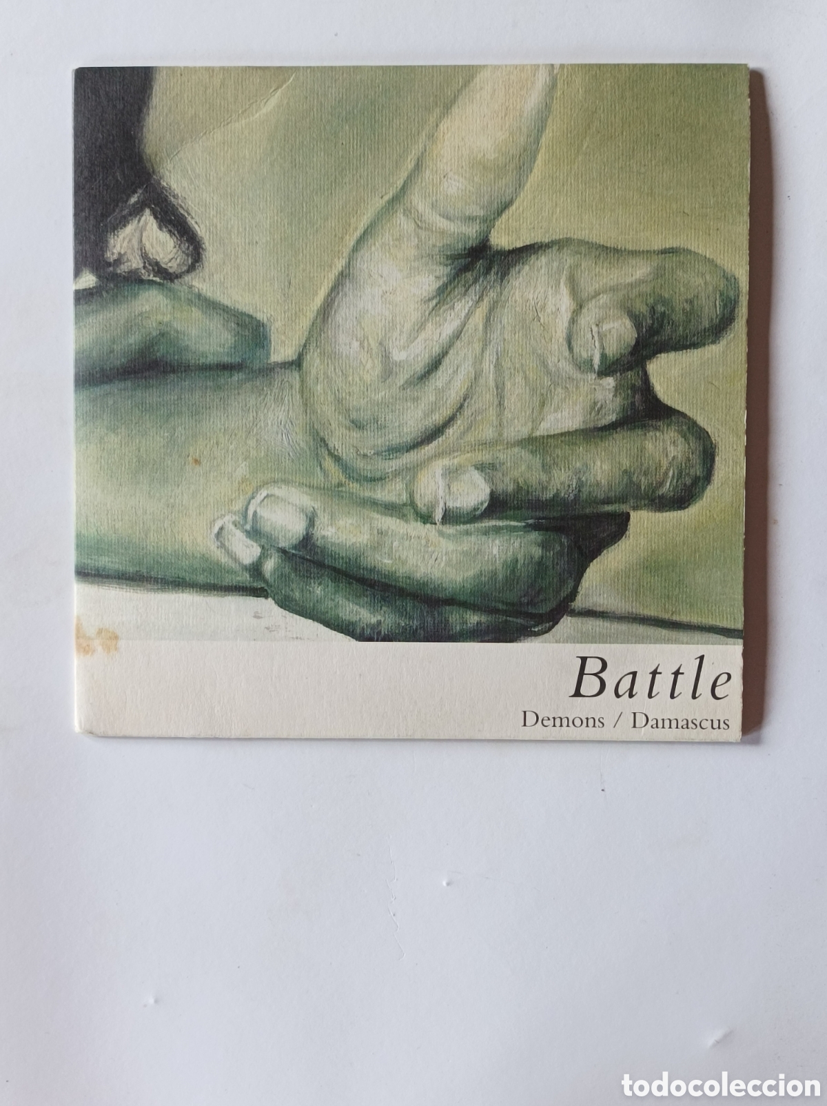 Discos de vinilo: BATTLE. DEMONS / DAMASCUS. TRANSGRESSIVE. SINGLE DISCO VINILO. - Foto 1