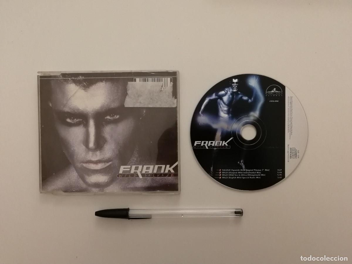 Discos de vinilo: CD ORIGINAL - FRANK ROMERO Wild Salvaje - TECHNO - SINGLE - Foto 1