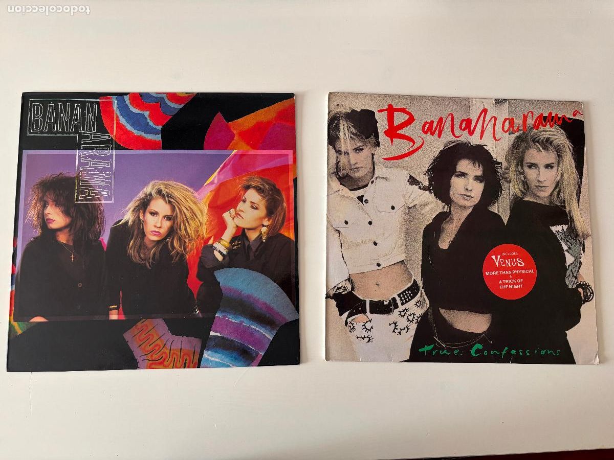 Discos de vinilo: Dos Vinilos Bananarama - Foto 1