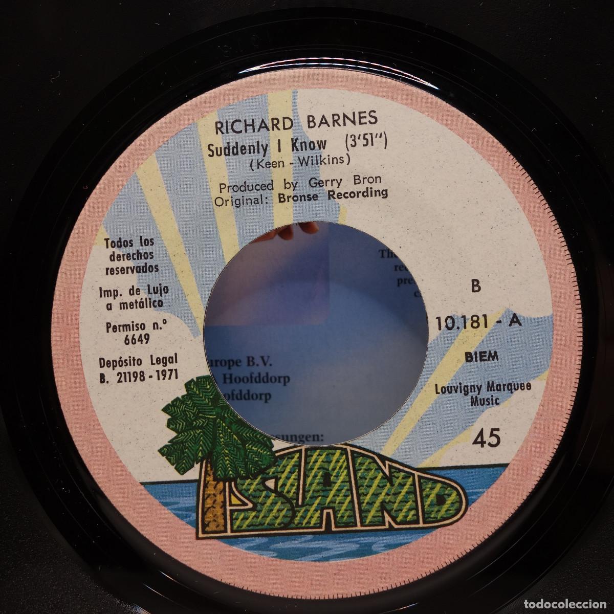 Discos de vinilo: RICHARD BARNES - COLDWATER MORNING - Foto 4