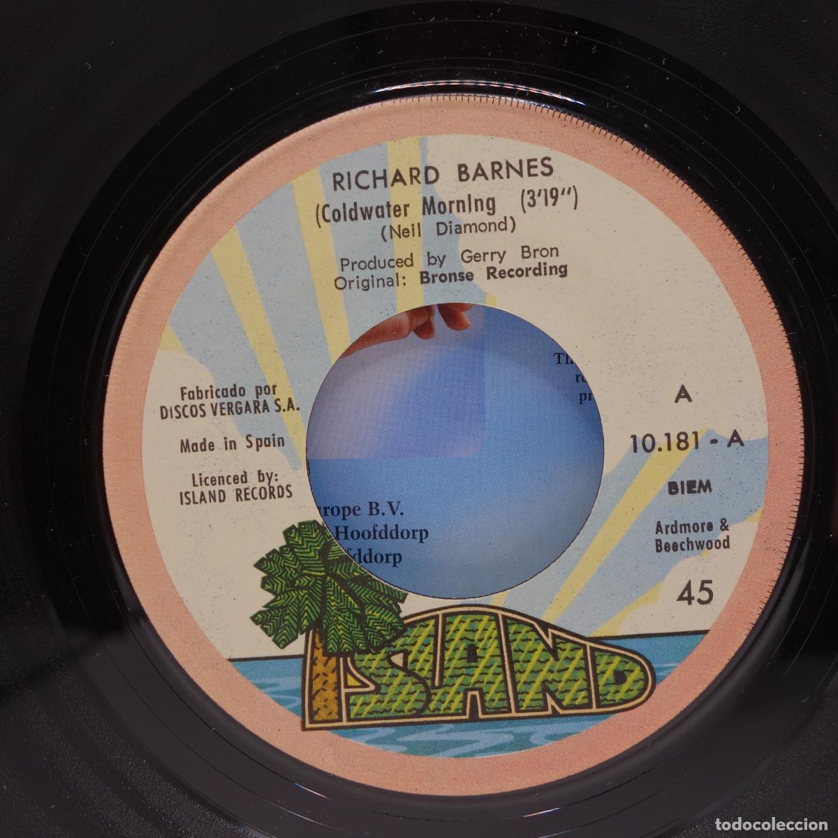 Discos de vinilo: RICHARD BARNES - COLDWATER MORNING - Foto 6