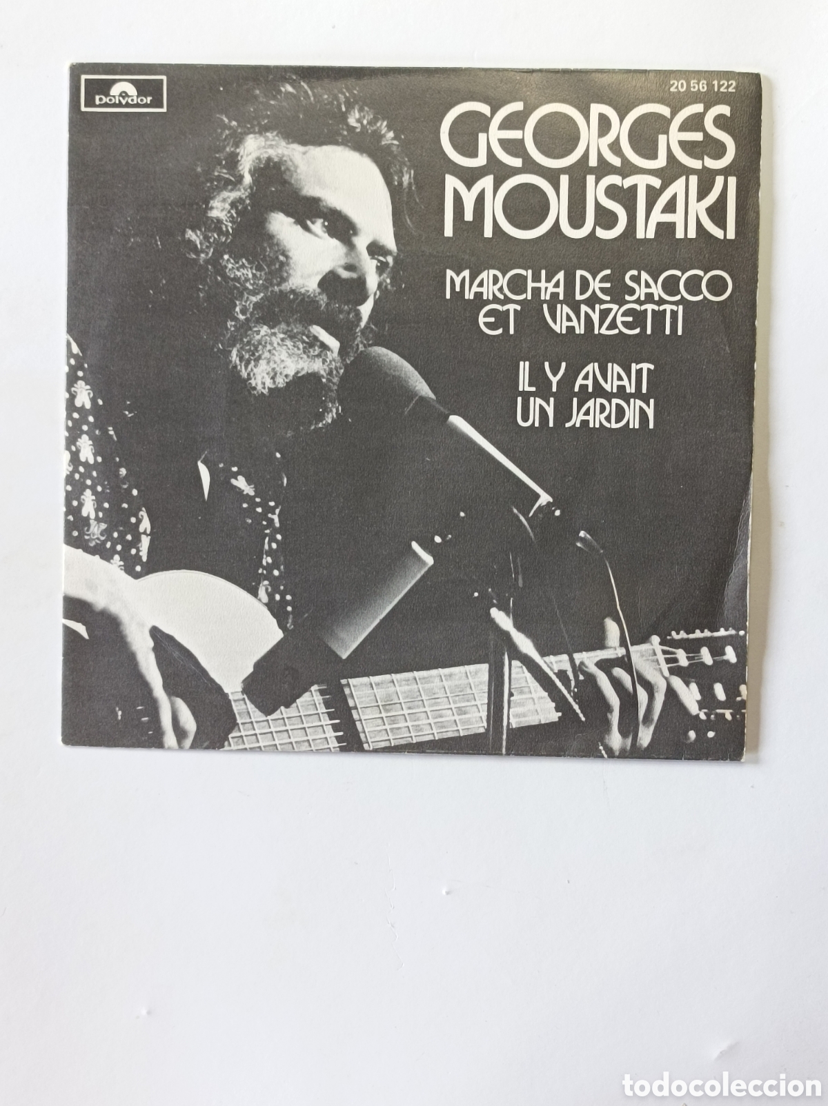Discos de vinilo: GEORGES MOUSTAKI. POLYDOR. SINGLE DISCO VINILO. - Foto 1