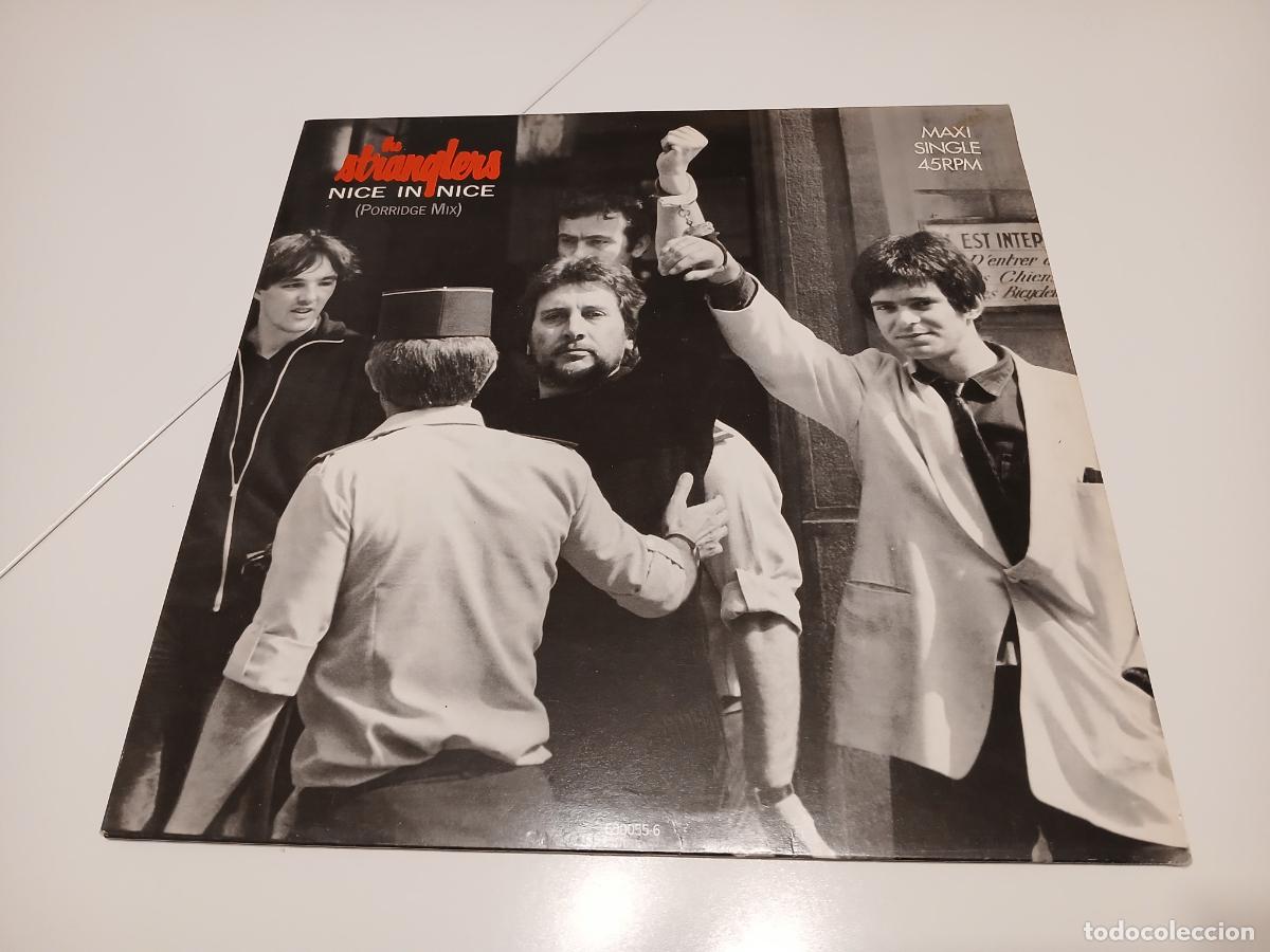 Discos de vinilo: The Stranglers &lrm;&ndash; Nice In Nice- (1986) maxi-single - Foto 1