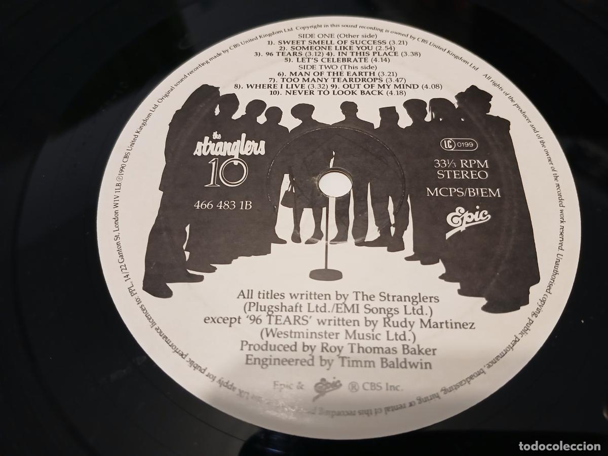 Discos de vinilo: The Stranglers &ndash; 10- (1990) LP disco vinilo - Foto 2