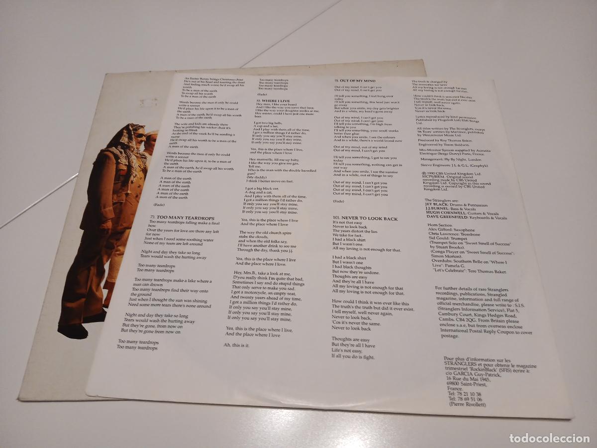Discos de vinilo: The Stranglers &ndash; 10- (1990) LP disco vinilo - Foto 5