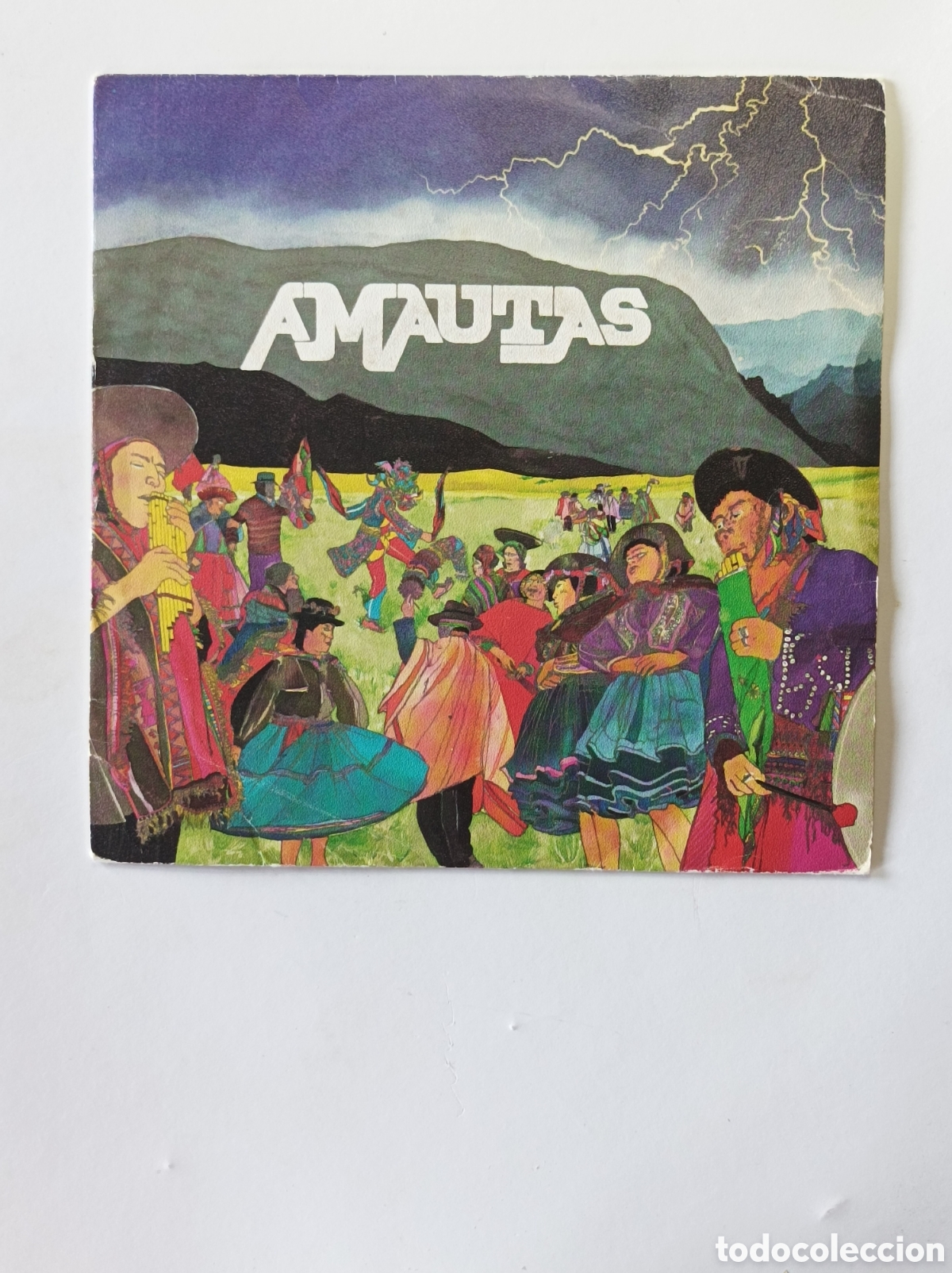Discos de vinilo: AMAUTAS. SINGLE DISCO VINILO. - Foto 1