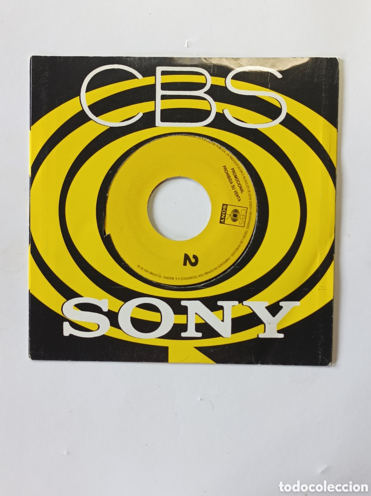 Discos de vinilo: EL POTITO. CBD SONY. SINGLE DISCO VINILO. - Foto 2