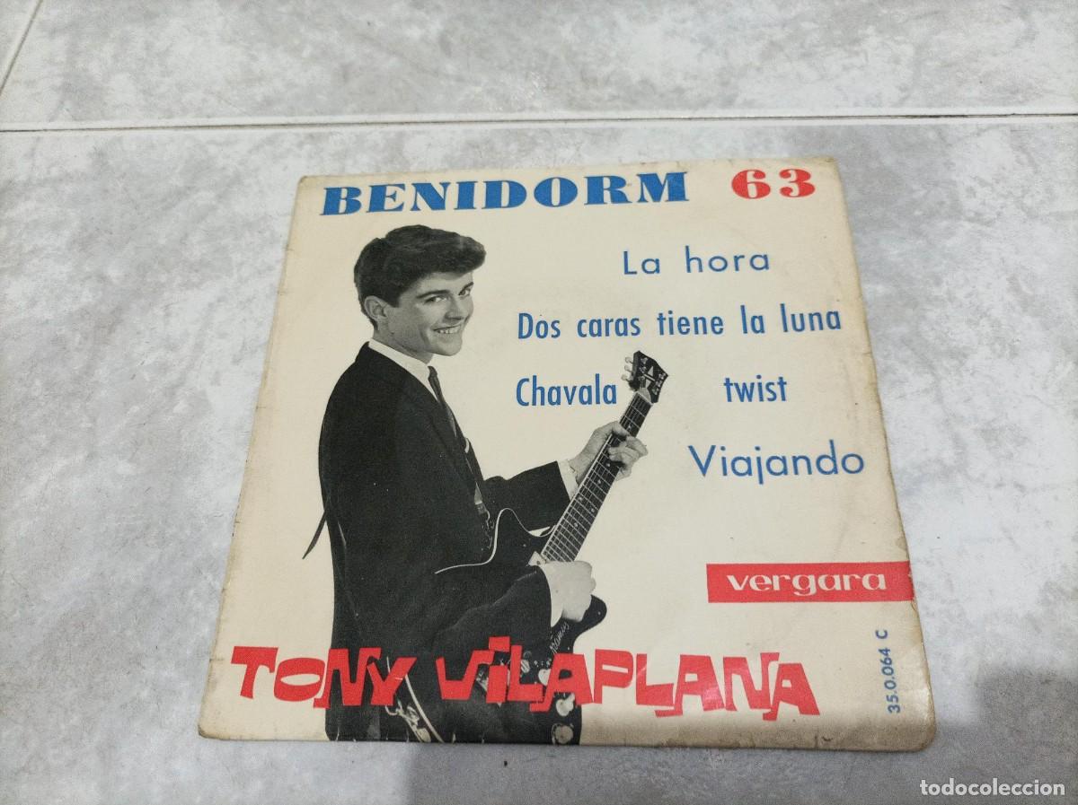 Discos de vinilo: Tony Vilaplana ep Benidorm 63 - Foto 1