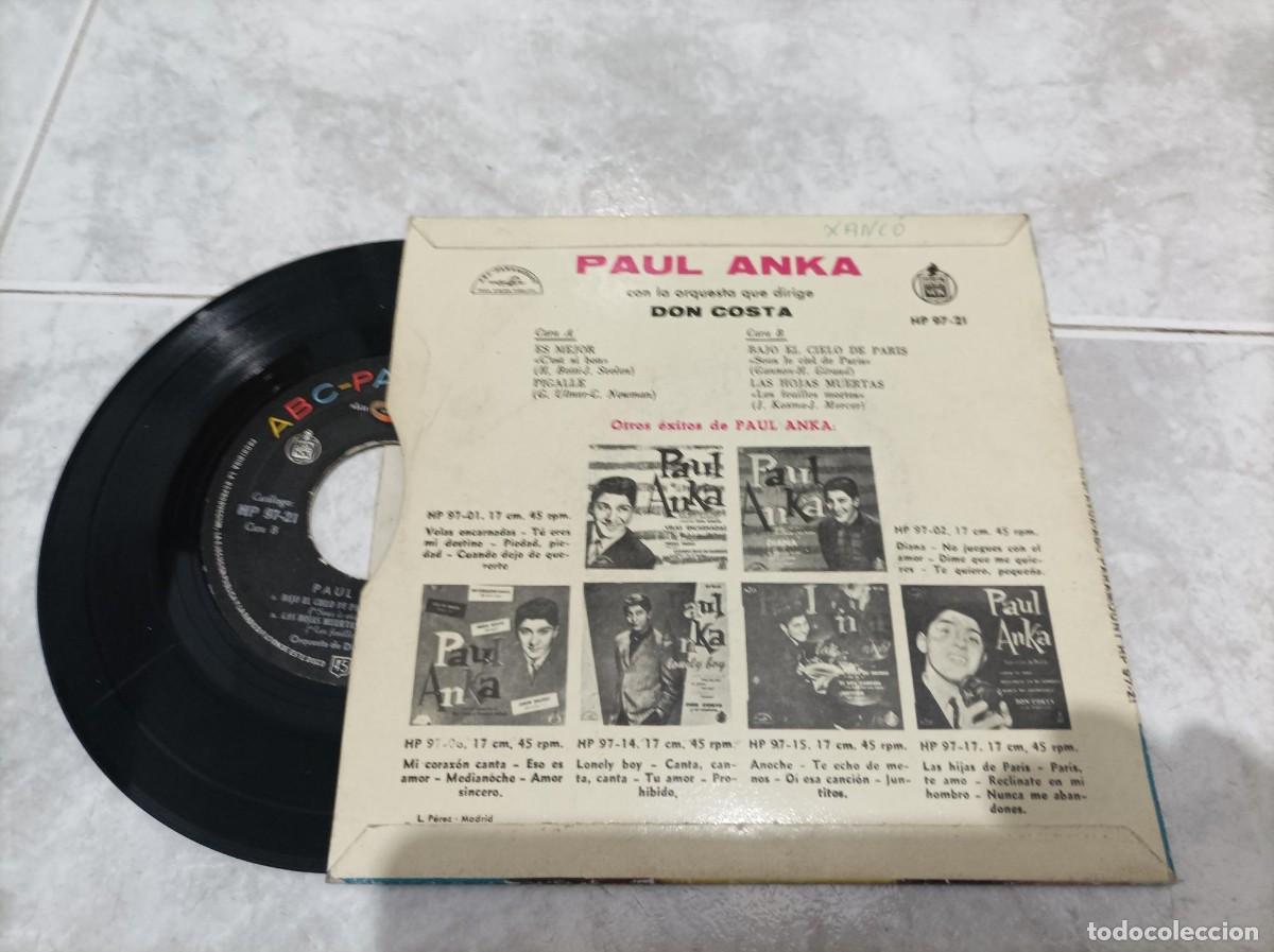 Discos de vinilo: Paul Anka ep C&acute;est si bon - Foto 2