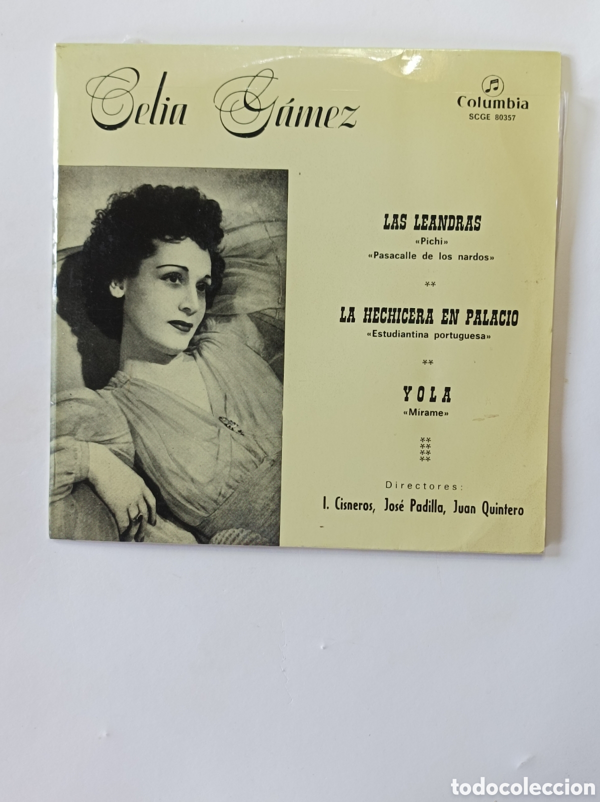 Discos de vinilo: CELIA GAMEZ. COLUMBIA. 1969. SINGLE DISCO VINILO. - Foto 1