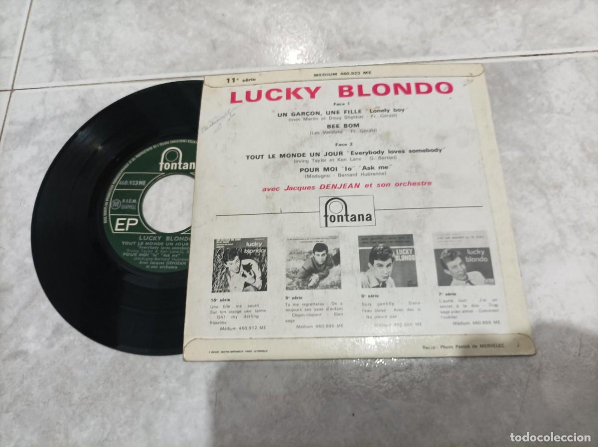 Discos de vinilo: Lucky Blondo ep original serie 11 - Foto 2