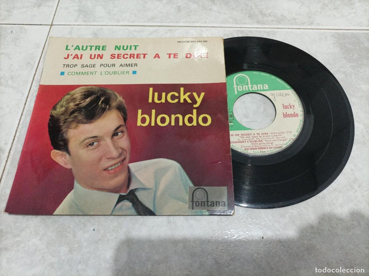 Discos de vinilo: Lucky Blondo ep original - Foto 1