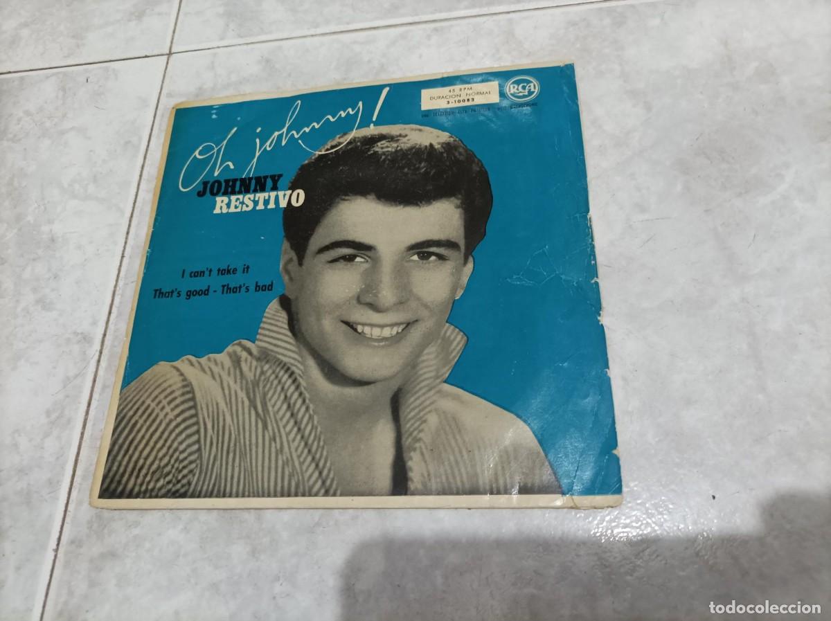 Discos de vinilo: Johnny Restivo single original - Foto 1