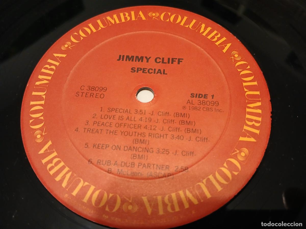 Discos de vinilo: Jimmy Cliff &ndash; Special- (1982) LP disco vinilo - Foto 2