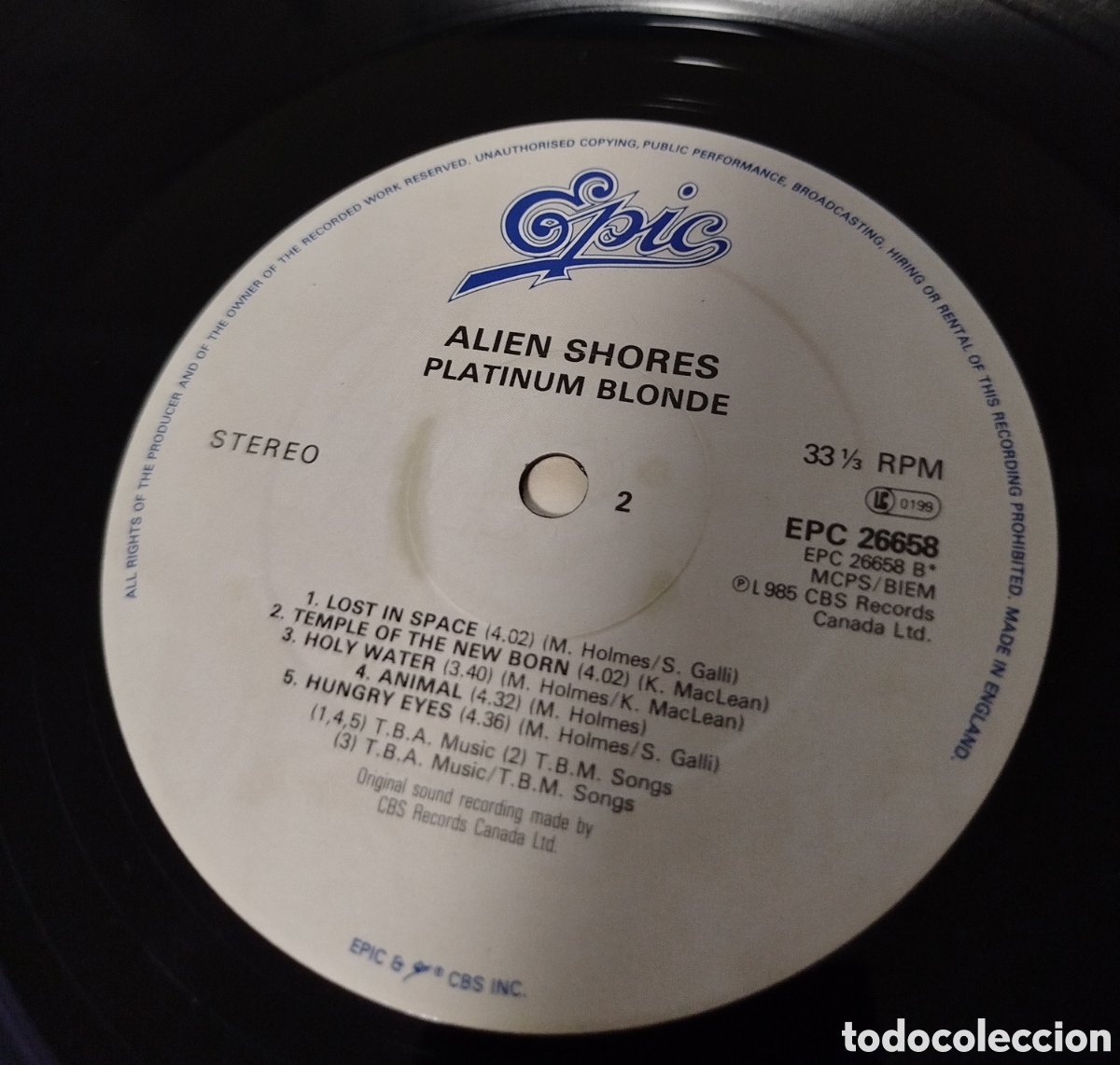 Discos de vinilo: Platinum Blonde&nbsp;&ndash;&nbsp;Alien Shores - Foto 4
