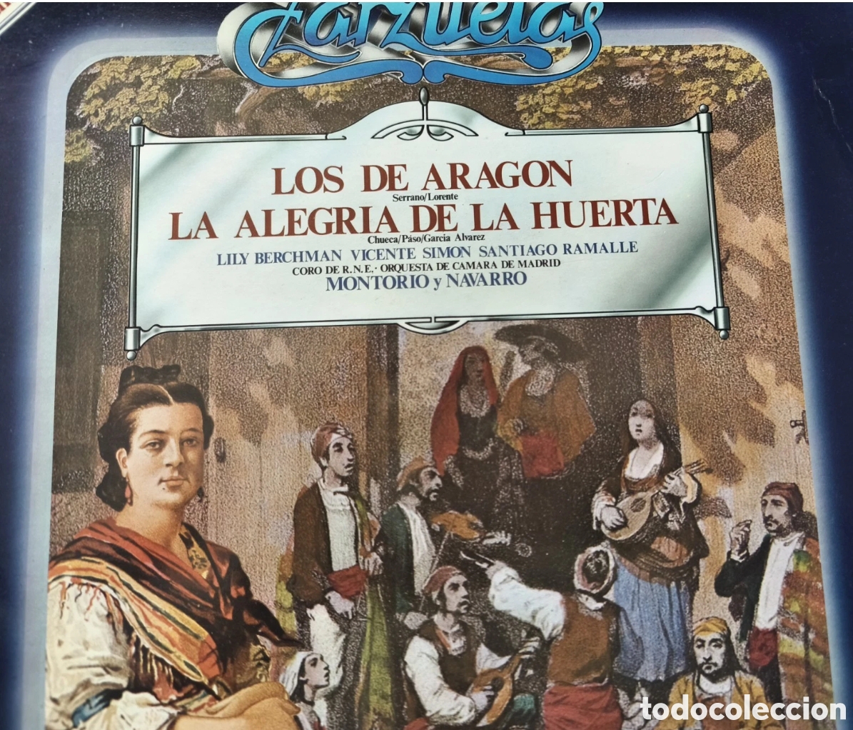Discos de vinilo: Los de Arag&oacute;n - La alegria de la huerta - Foto 1