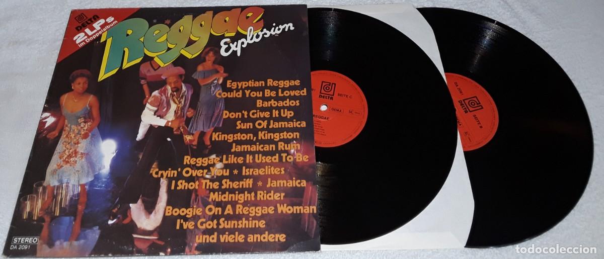Discos de vinilo: 2 LP - REGGAE EXPLOSION - GATEFOLD - MADE IN GERMANY - Foto 1