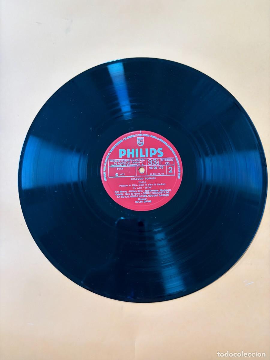 Discos de vinilo: BOX LP - TOSCA - PUCCINI - COLIN DAVIS - PHILIPS - 1977 - Foto 10