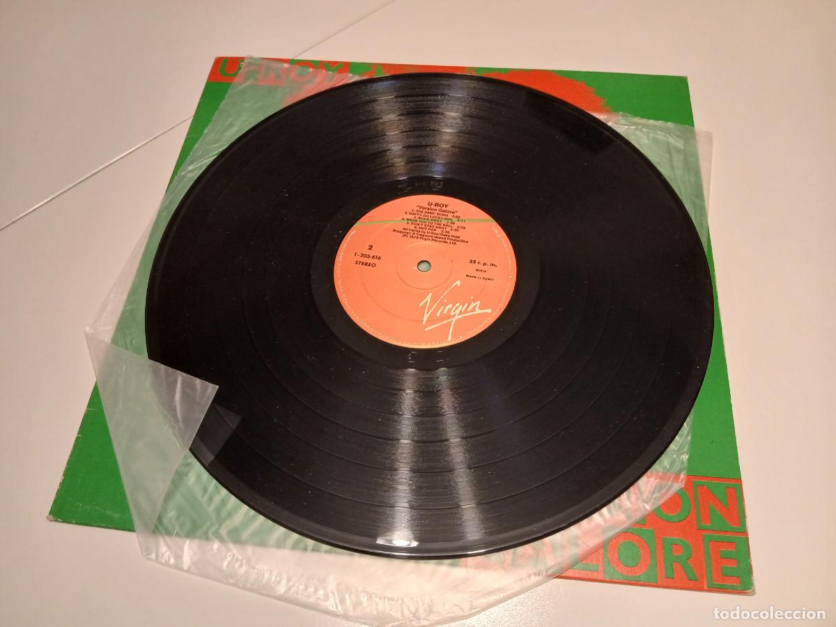 Discos de vinilo: U-Roy &ndash; Version Galore- (1981) LP disco vinilo - Foto 4