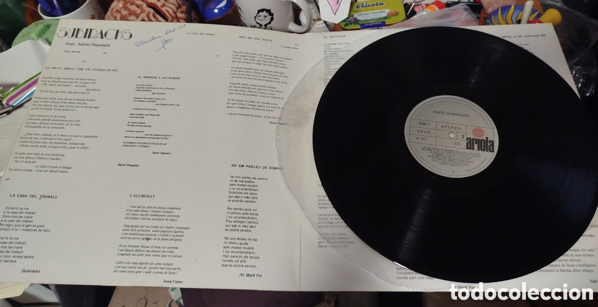 Discos de vinilo: Rafel Subirachs - Subirachs - Foto 2