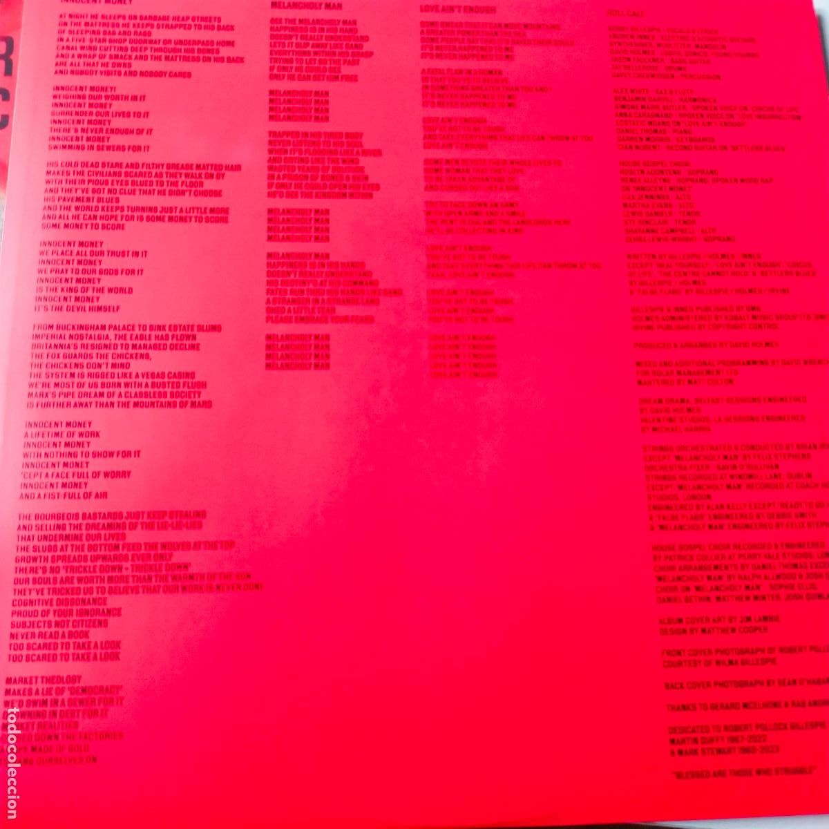 Discos de vinilo: PRIMAL SCREAM- COME AHEAD- GERMANY 2 LP 2024- COMO NUEVO. - Foto 4