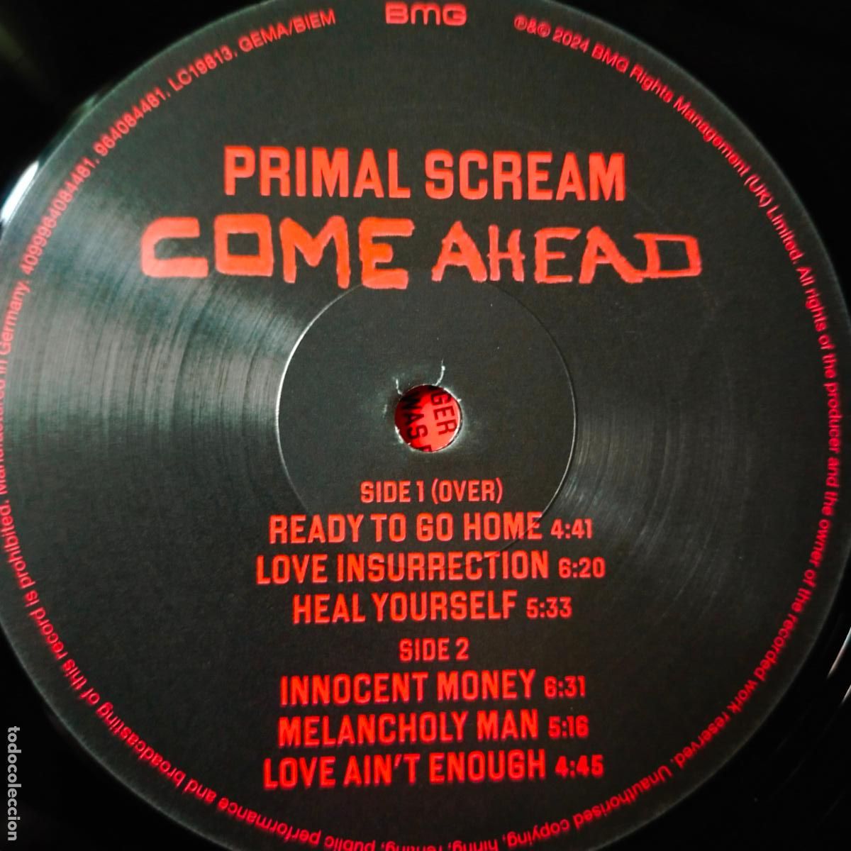 Discos de vinilo: PRIMAL SCREAM- COME AHEAD- GERMANY 2 LP 2024- COMO NUEVO. - Foto 5