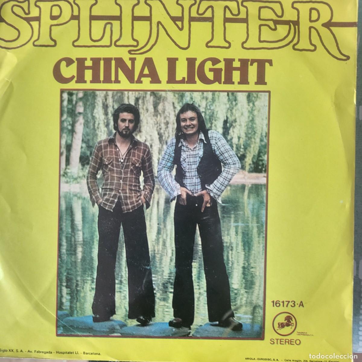 Discos de vinilo: Splinter single sello Ariola editado en Espa&ntilde;a a&ntilde;o 1975... - Foto 2