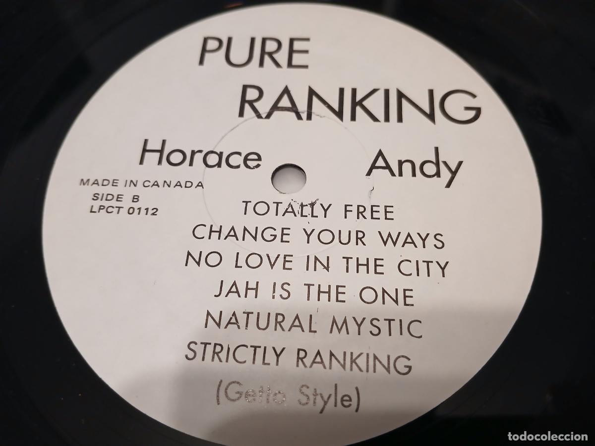 Discos de vinilo: Horace Andy &lrm;&ndash; Pure Ranking- LP disco vinilo - Foto 2