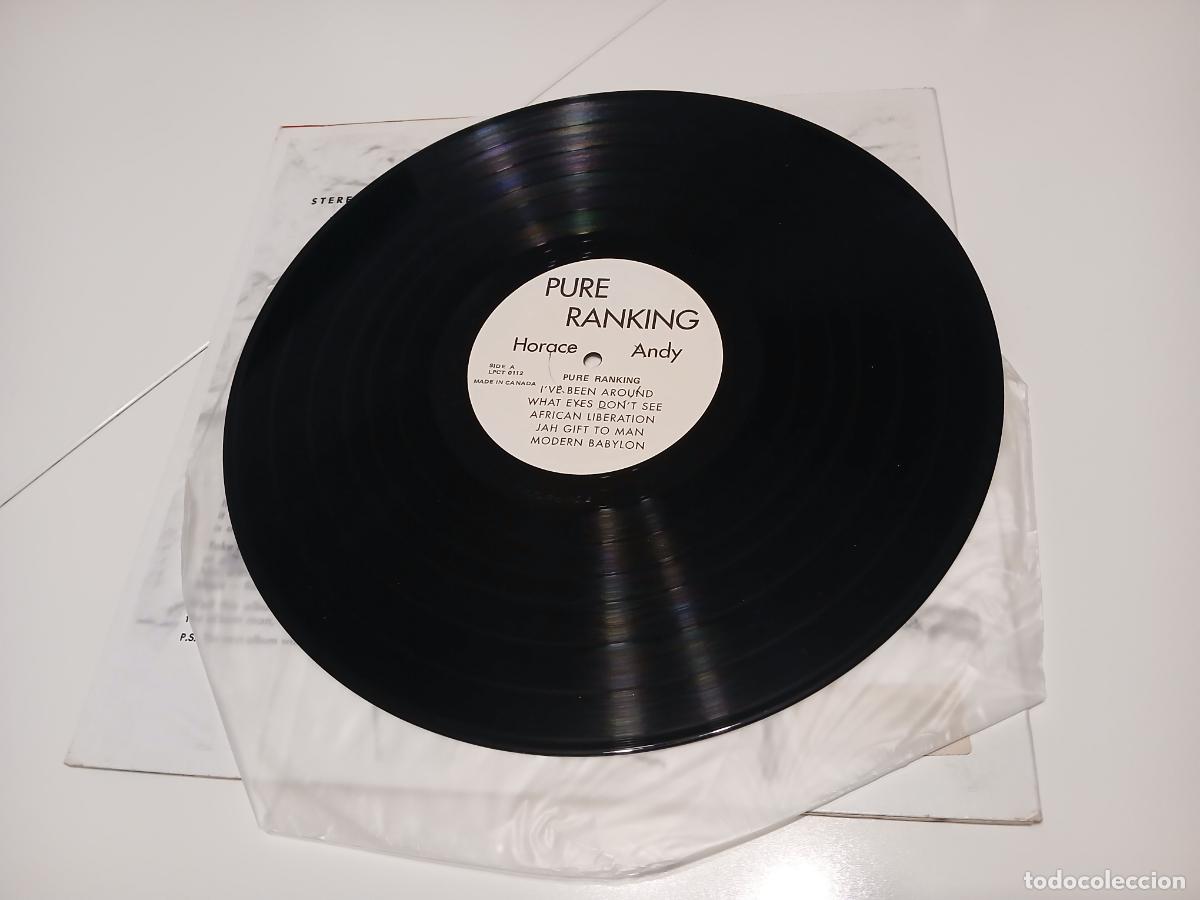 Discos de vinilo: Horace Andy &lrm;&ndash; Pure Ranking- LP disco vinilo - Foto 4