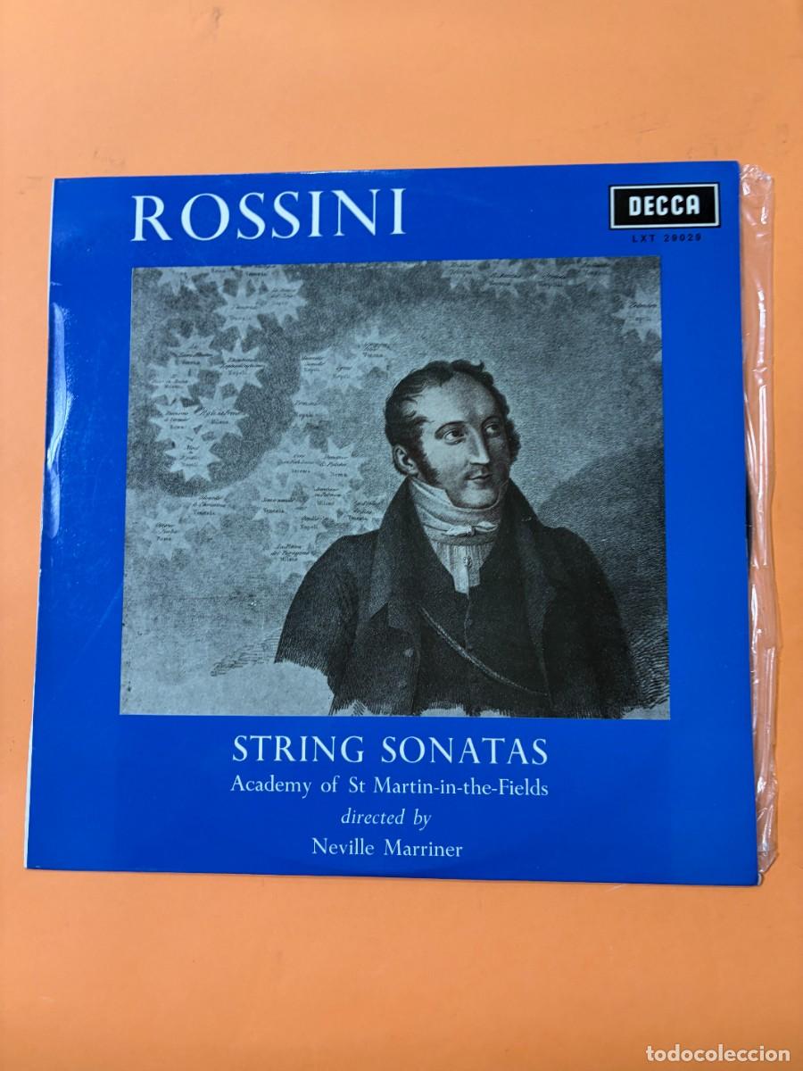 Discos de vinilo: LP - ROSSINI - STRING SONATAS - NEVILLE MARRINER - DECCA - 1967 - Foto 1