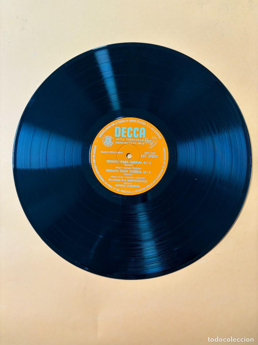 Discos de vinilo: LP - ROSSINI - STRING SONATAS - NEVILLE MARRINER - DECCA - 1967 - Foto 2