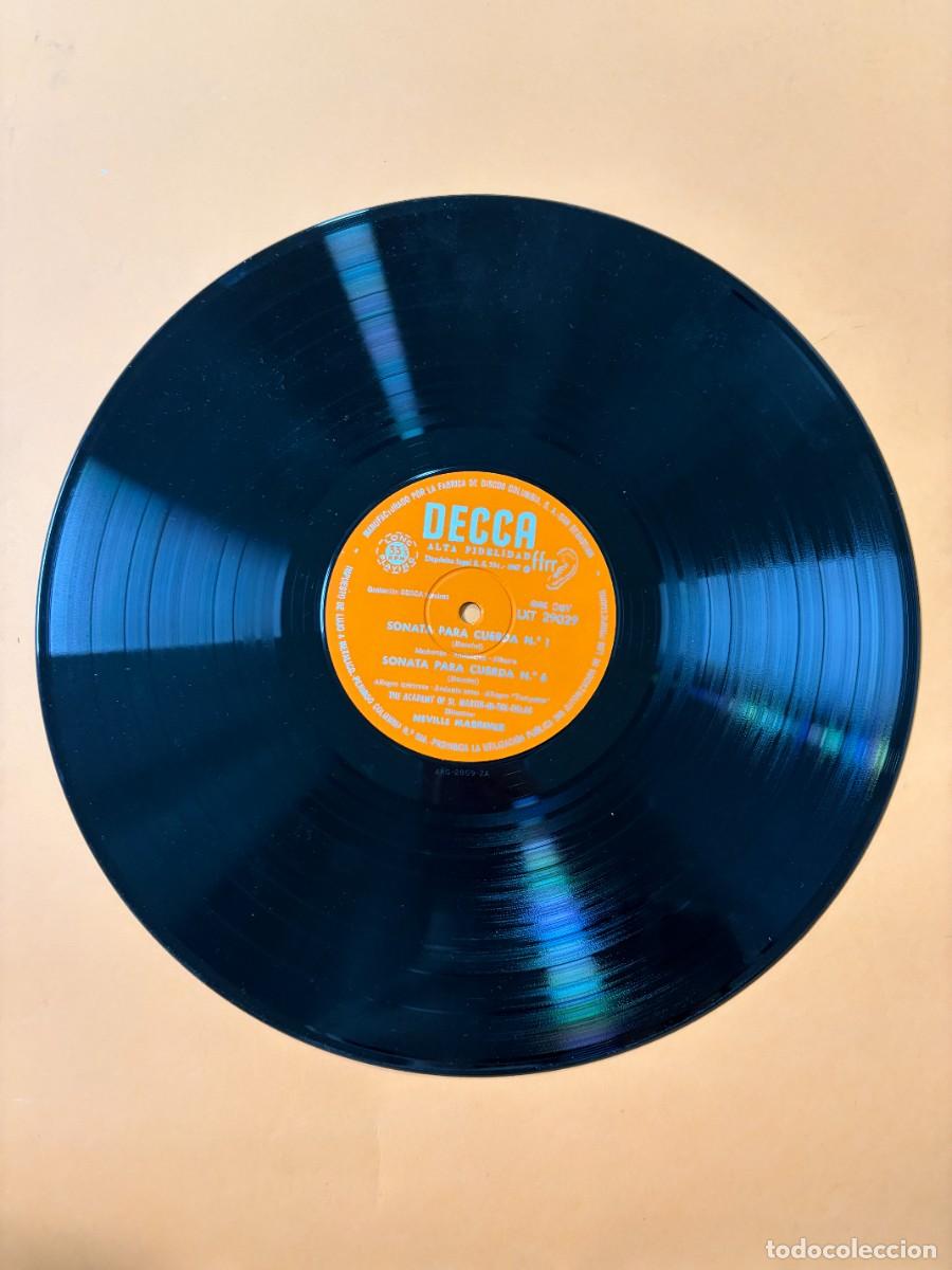 Discos de vinilo: LP - ROSSINI - STRING SONATAS - NEVILLE MARRINER - DECCA - 1967 - Foto 3