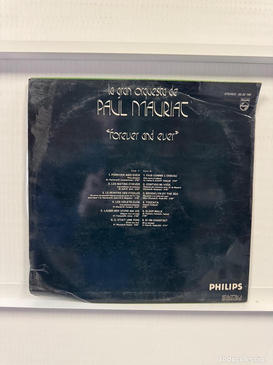 Discos de vinilo: Disco, Vinilo, Forever and ever Paul Mauriac - Foto 2