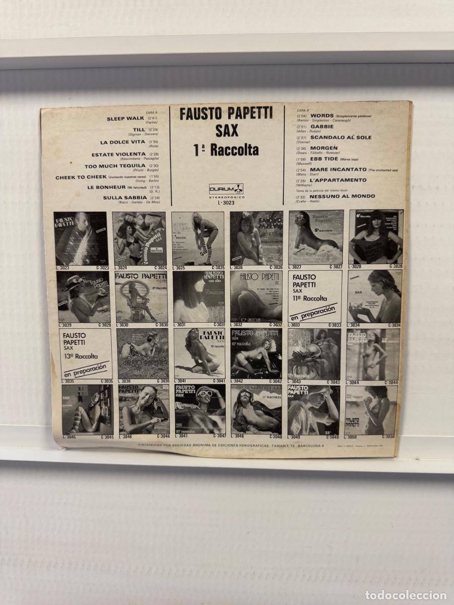 Discos de vinilo: Disco, Vinilo, Fausto Papetti - Foto 2