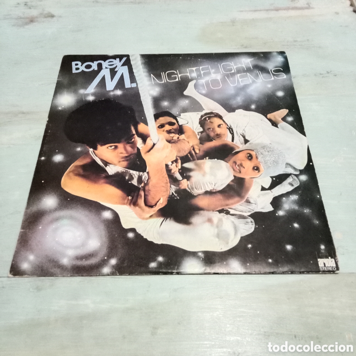 Discos de vinilo: BONEY M. - NIGHTFLIGHT TO VENUS - LP - Foto 1