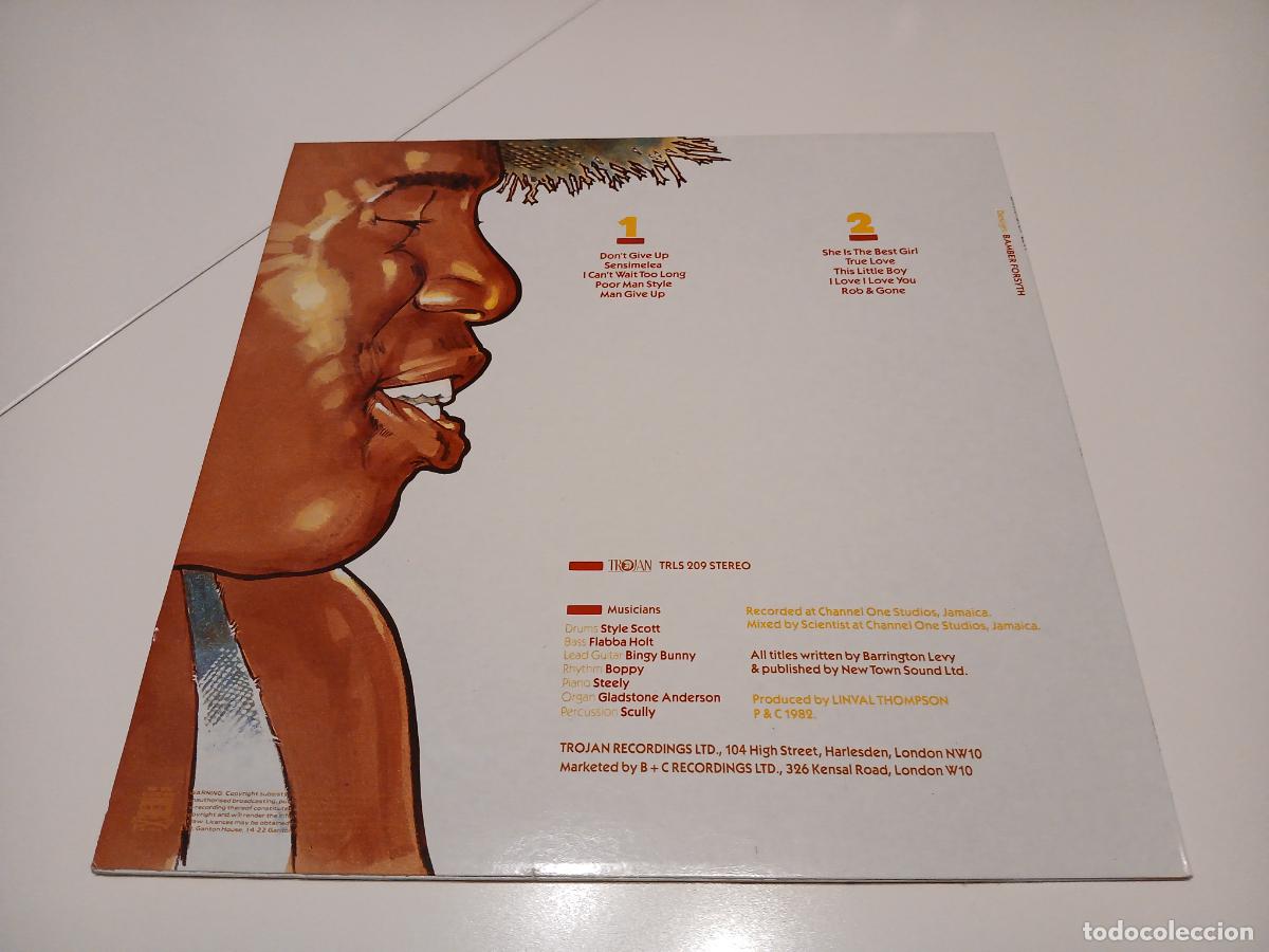 Discos de vinilo: Barrington Levy &ndash; Poor Man Style- LP disco vinilo - Foto 7