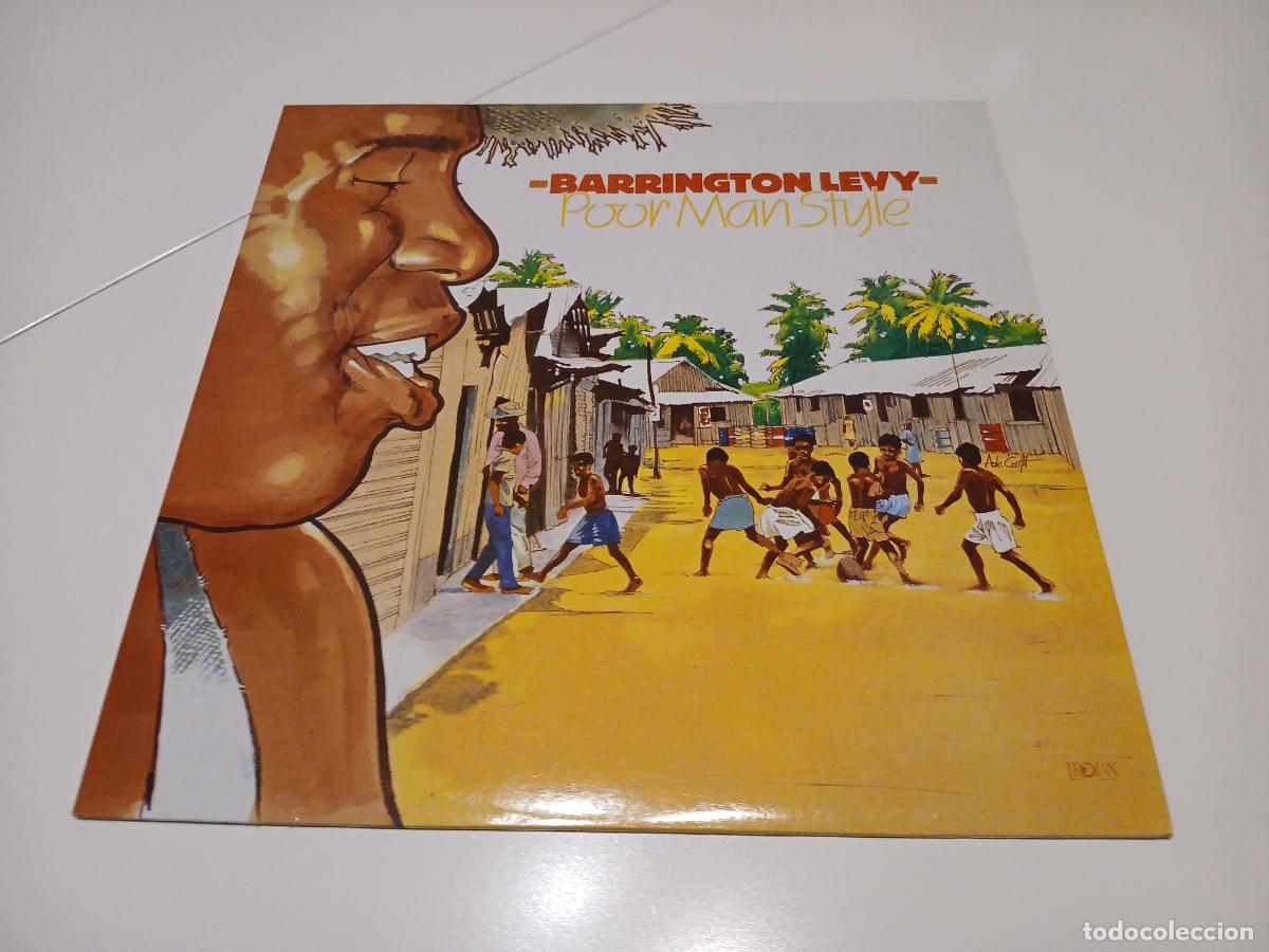 Discos de vinilo: Barrington Levy &ndash; Poor Man Style- LP disco vinilo - Foto 1