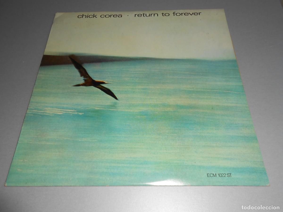 Discos de vinilo: CHICK COREA - RETURN TO FOREVER -, LP, RETURN TP FOREVER + 3, A&Ntilde;O 1979, ECM 1022 - Foto 1