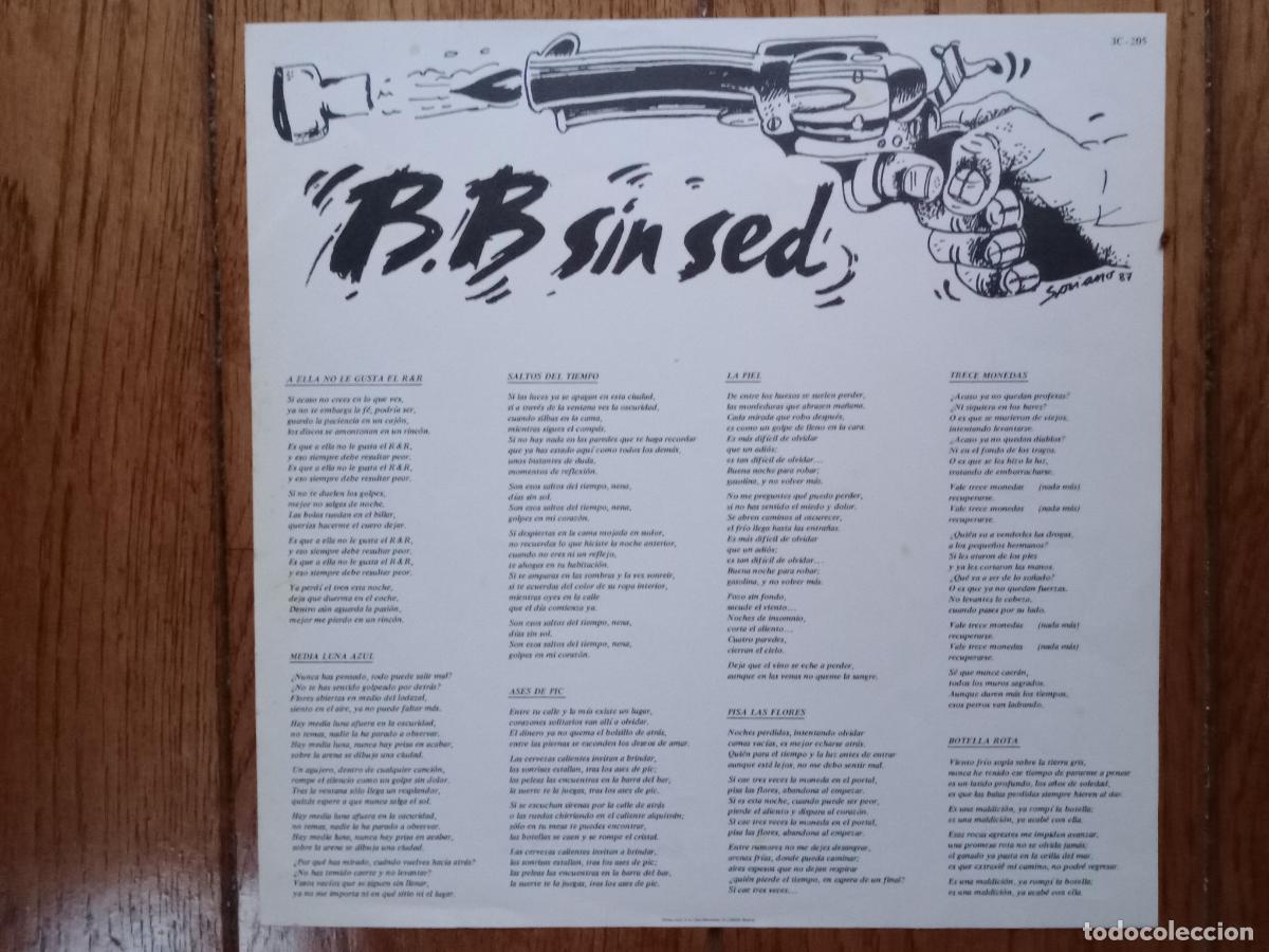 Discos de vinilo: BB sin sed + BB sin sed - Foto 4