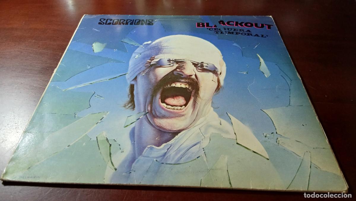 Discos de vinilo: SCORPIONS - BLACKOUT - LP - 1982 - (CEGERA TEMPORAL) - Foto 1