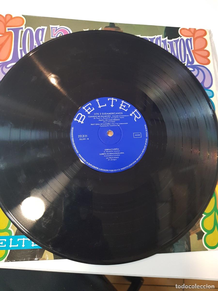 Discos de vinilo: Vinilo LOS 3 SUDAMERICANOS BELTER - Foto 2